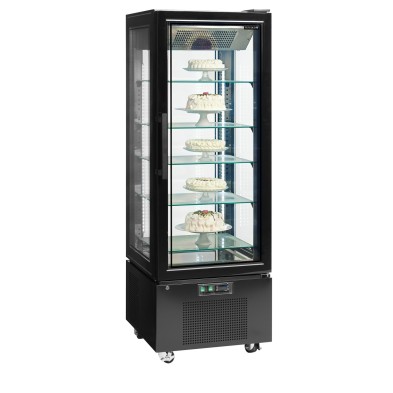 Expositor Refrigerado UPD400-F Negro Tefcold 31540 Tefcold - Soluciones Hosteleras