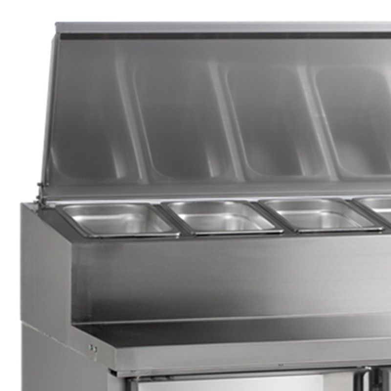 Mesa Fría Saladette SS7300 Acero Inoxidable Tefcold 31546 Tefcold - Soluciones Hosteleras