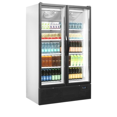 Armario expositor refrigerado FS1202H 2 puertas Tefcold 34449 Tefcold - Soluciones Hosteleras