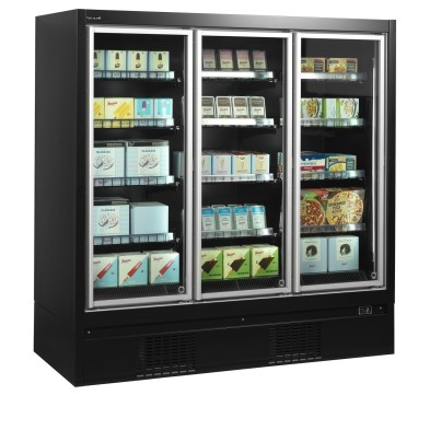 Congelador Multideck Negro EXTRA1875FD Tefcold 38526 Tefcold - Soluciones Hosteleras