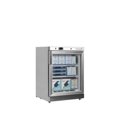 Congelador Expositor UF200SG Inoxidable con Puerta de Cristal Tefcold 33859 Tefcold - Soluciones Hosteleras