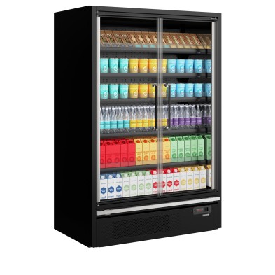 Refrigerador Multideck Galaxy+ GP14FGD Negro Tefcold 42275 Tefcold - Soluciones Hosteleras