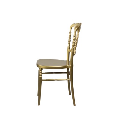 Silla Napoleón Resina Oro VMO VMOSILL220  - Soluciones Hosteleras