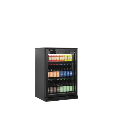 Refrigerador Backbar BA11H Negro y Aluminio Tefcold 45468 Tefcold - Soluciones Hosteleras
