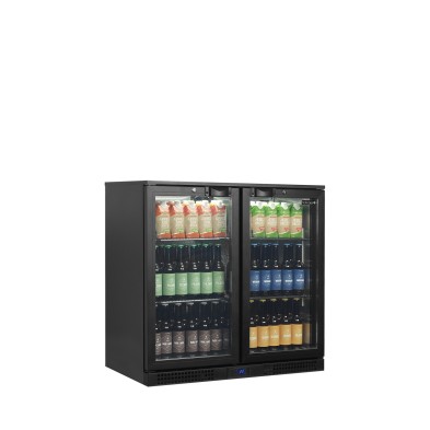 Armario Expositor Backbar BA26H Negro Tefcold 45471 Tefcold - Soluciones Hosteleras