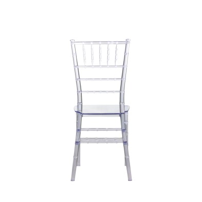 Silla Tiffany Monoblock Transparente Isabella Mobiliario VMOSILL014 Isabella Mobiliario - Soluciones Hosteleras