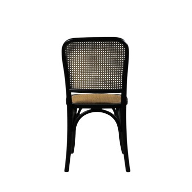 Silla Regina Negro Isabella Mobiliario VMOSILL118 Isabella Mobiliario - Soluciones Hosteleras