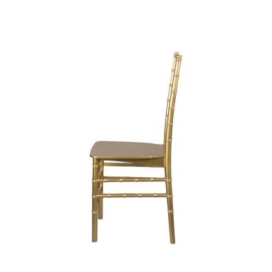 Silla Tiffany New Compact Oro Isabella Mobiliario VMOSILL086 Isabella Mobiliario - Soluciones Hosteleras