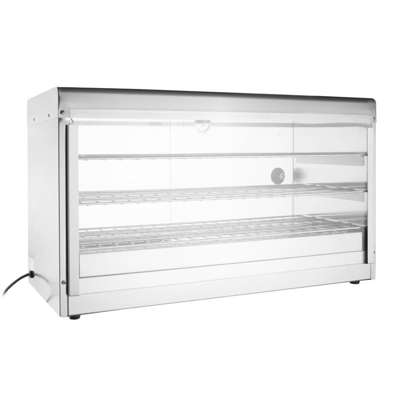 Vitrina Caliente Expositora Buffalo para 60 Tartas Buffalo CJ559 Buffalo - Soluciones Hosteleras