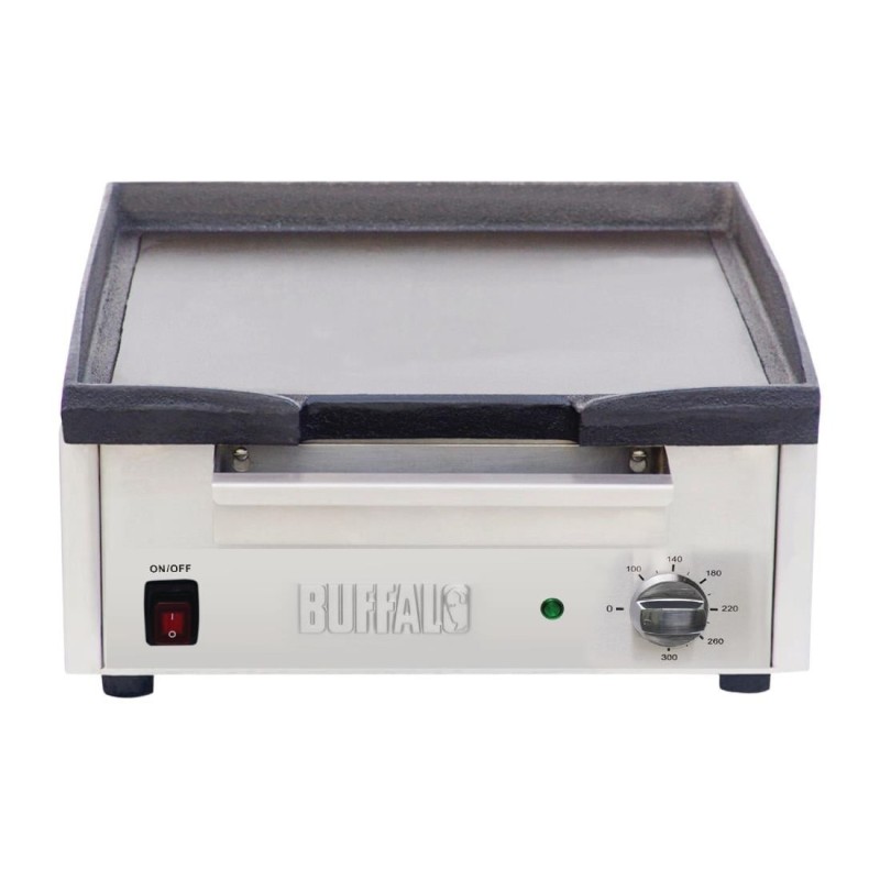Plancha Eléctrica Sobremesa Buffalo 380x385mm Buffalo DC901 Buffalo - Soluciones Hosteleras