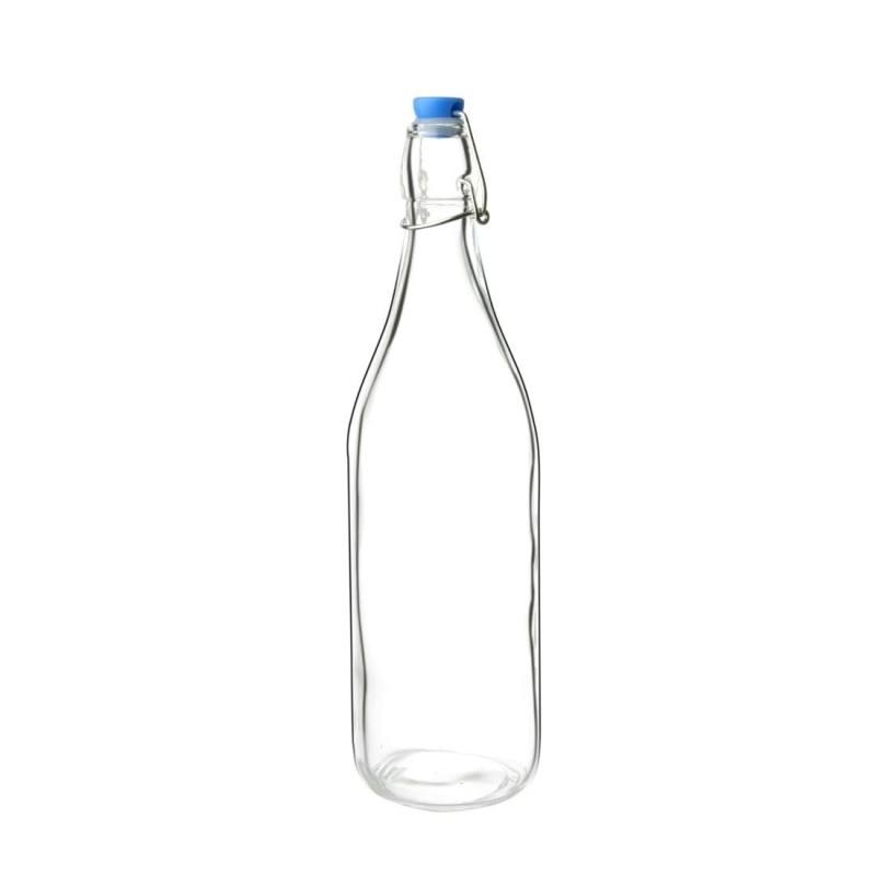 Botella de Vidrio Olympia 1L con Tapa Hermética Olympia GG930 Olympia - Soluciones Hosteleras