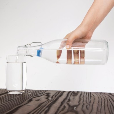 Botella de Vidrio Olympia 1L con Tapa Hermética Olympia GG930 Olympia - Soluciones Hosteleras