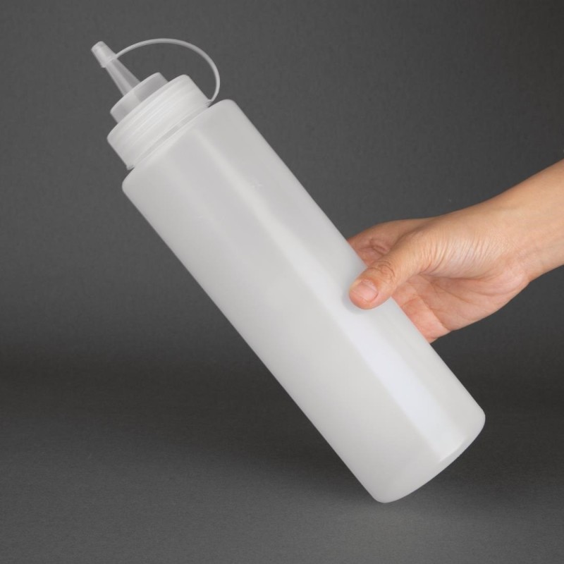 Bote para Salsa Transparente Vogue 994ml Vogue W832 Vogue - Soluciones Hosteleras