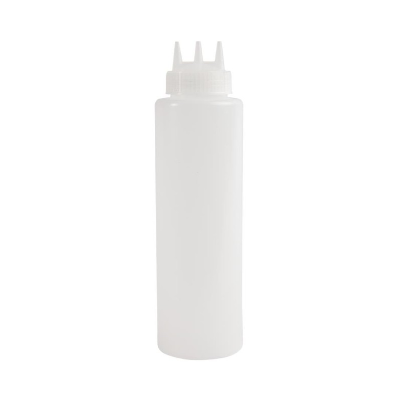 Bote dispensador de salsa Vogue 3 boquillas 1022ml Vogue CW726 Vogue - Soluciones Hosteleras
