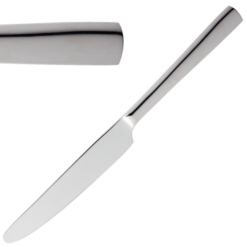 Cuchillo de Mesa Amefa Moderno de Acero Inoxidable Amefa DM238  - Soluciones Hosteleras