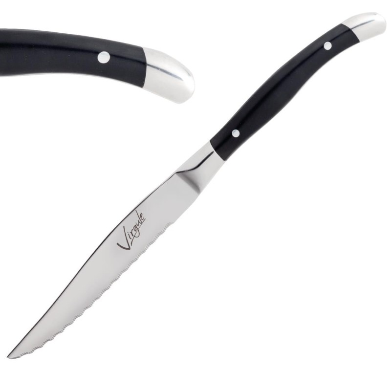 Cuchillo de Bistec Amefa Virgule Acero Inoxidable Amefa DM247  - Soluciones Hosteleras