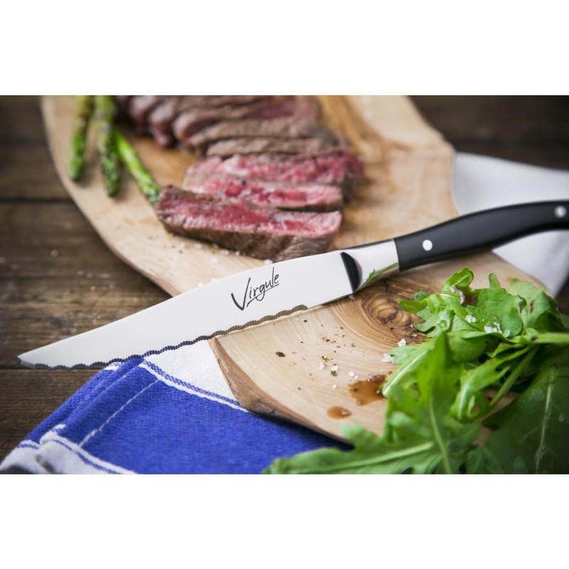 Cuchillo de Bistec Amefa Virgule Acero Inoxidable Amefa DM247  - Soluciones Hosteleras
