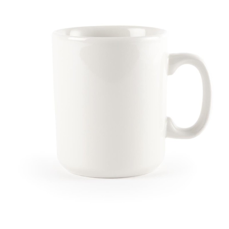 Elegantes Tazas Blancas Windsor 280ml Churchill Churchill P741  - Soluciones Hosteleras