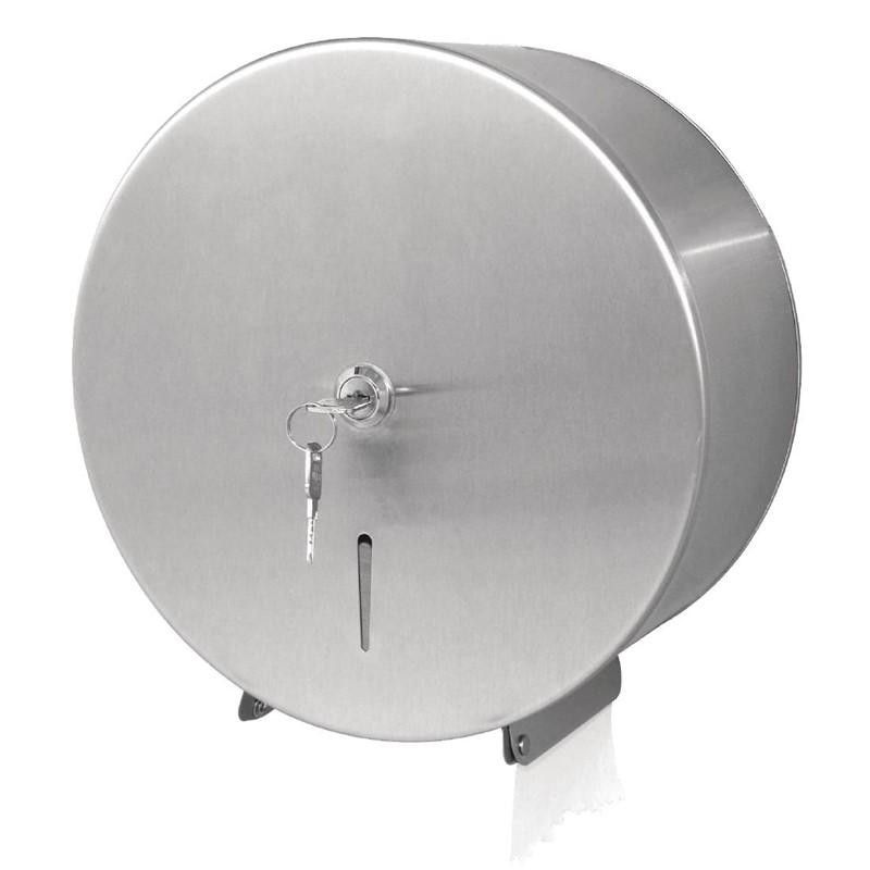 Portarrollos Jumbo acero inoxidable Jantex GJ031 Jantex - Soluciones Hosteleras