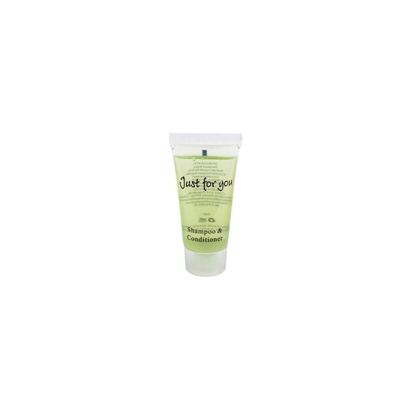 Amenities: Champú acondicionador Just for you 20ml. (Caja de 100) GF948  - Soluciones Hosteleras