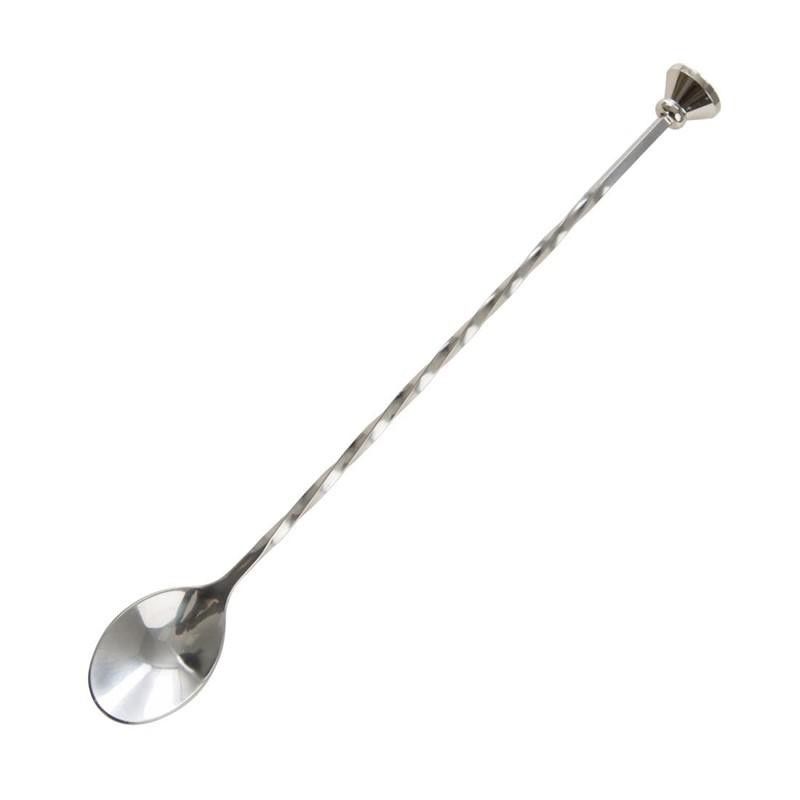 Agitador, cuchara mezcladora para cócteles de acero inoxidable K474 Olympia - Soluciones Hosteleras