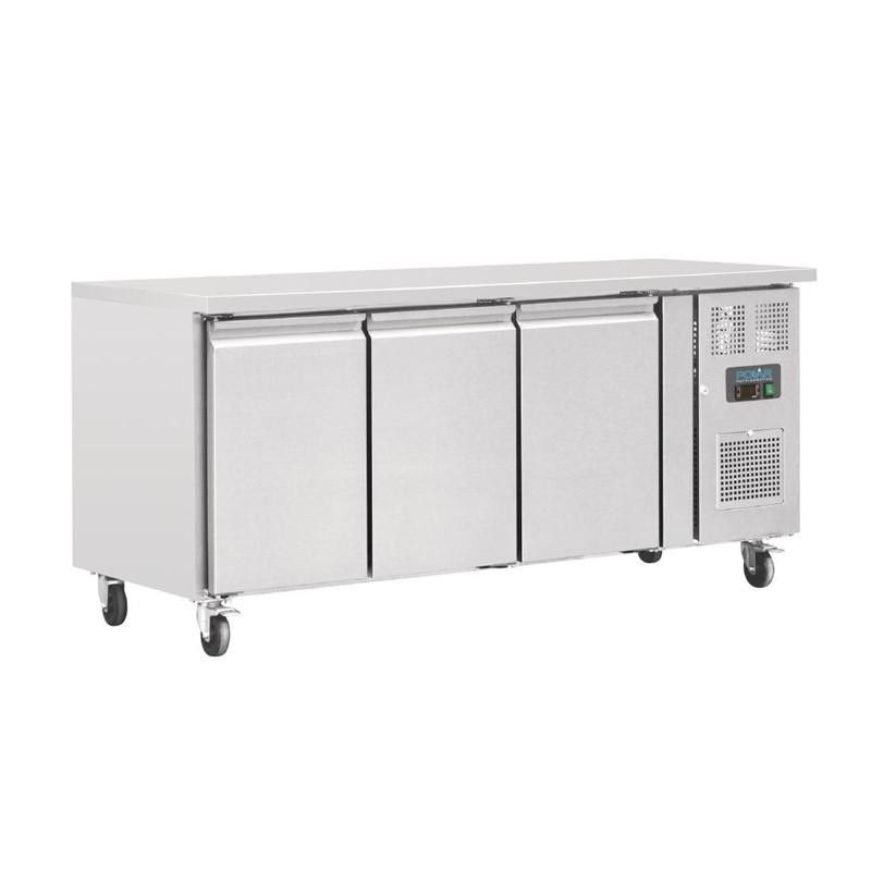 Mesa Fría de 417L. y 3 puertas compatible Gastronorm Polar G597 Polar Refrigeration - Soluciones Hosteleras