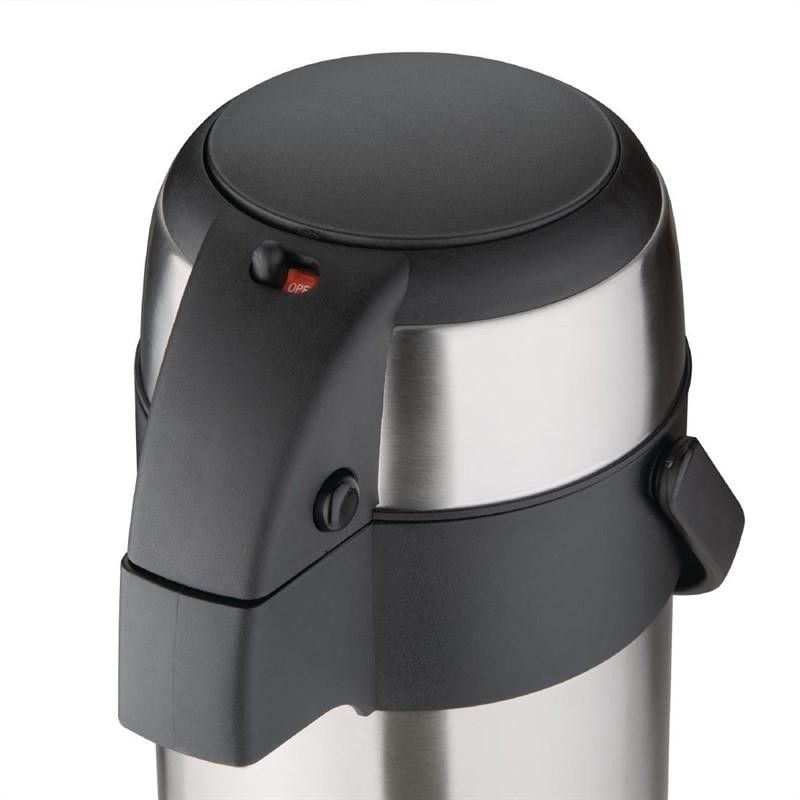 Termo con bomba para bebidas 3L. Olympia K636 Olympia - Soluciones Hosteleras
