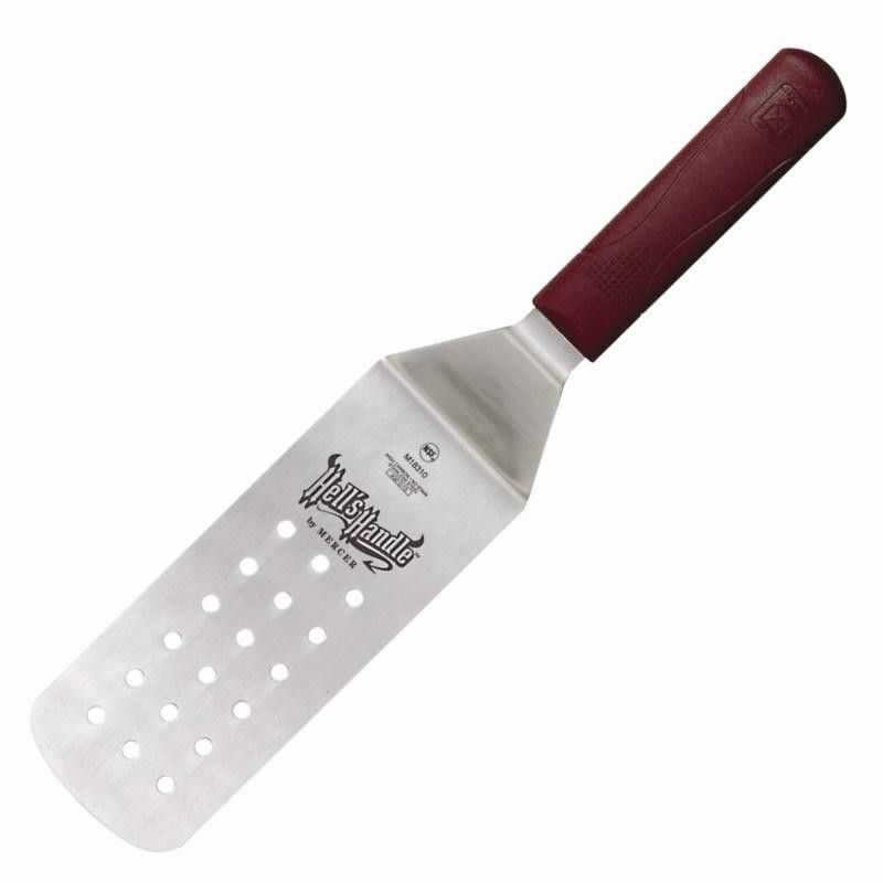 Espátula perforada Hells Handle con mango de tacto frío Mercer Culinary GG732 Mercer Culinary - Soluciones Hosteleras