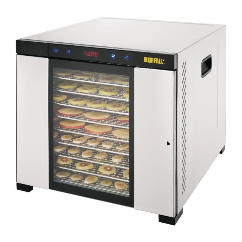 Deshidratador de alimentos de 10 bandejas Buffalo CS950 Buffalo - Soluciones Hosteleras