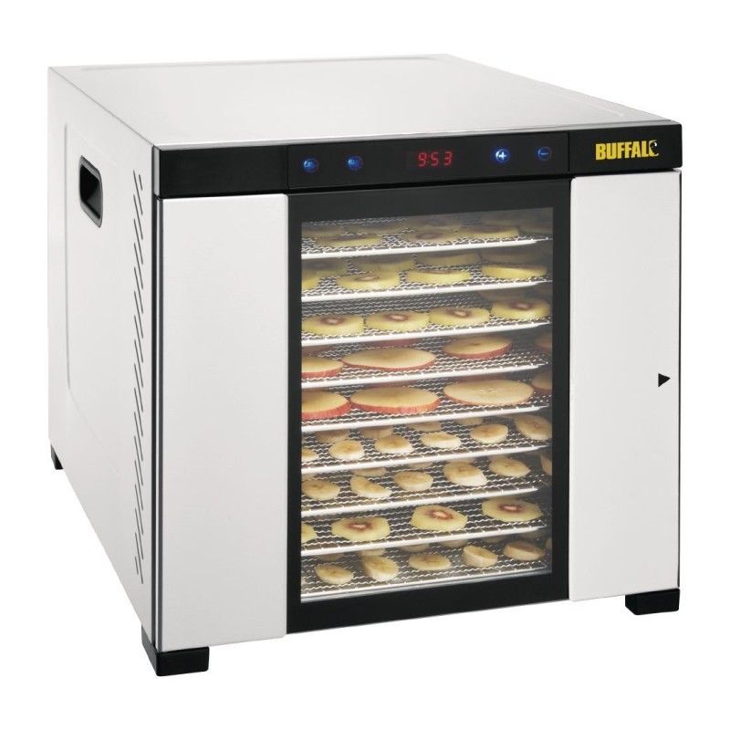 Deshidratador de alimentos de 10 bandejas Buffalo CS950 Buffalo - Soluciones Hosteleras