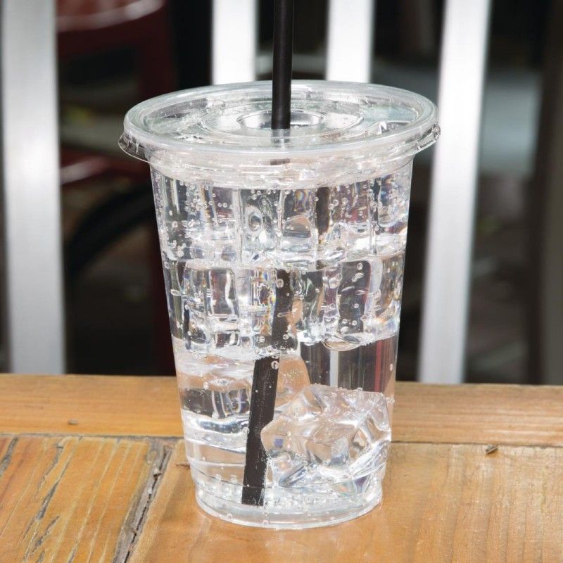 Caja de 1.000 vasos compostables PLA para bebidas frías 454ml Fiesta Green FA343 Fiesta Green - Soluciones Hosteleras